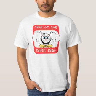 1963 Jahr des Kaninchen-T - Shirt