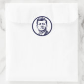 1963 JFK RUNDER AUFKLEBER (Tasche)