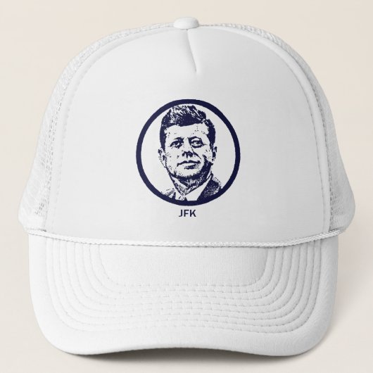 1963 JFK TRUCKERKAPPE (Vorderseite)