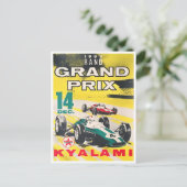 1963 Kyalami Grand Prix Rennen Postkarte (Stehend Vorderseite)