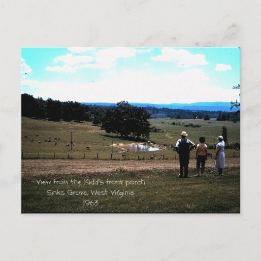 1963 Monroe Co Sinks Grove Henry Mama Nana, View.. Postkarte (Vorderseite)