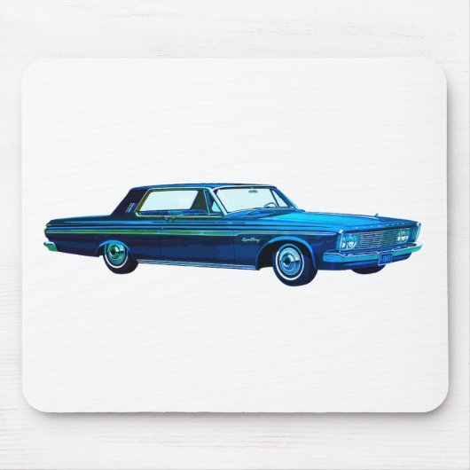 1963 Plymouth Sport Fury Mousepad (Vorne)
