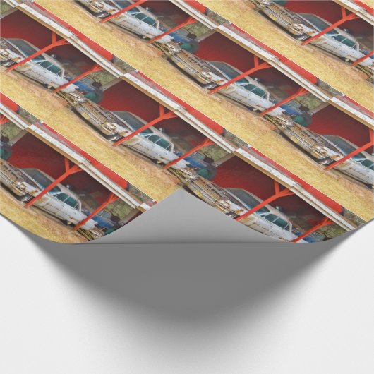 1963 Silver Sadan Deville Geschenkpapier (Ecke)