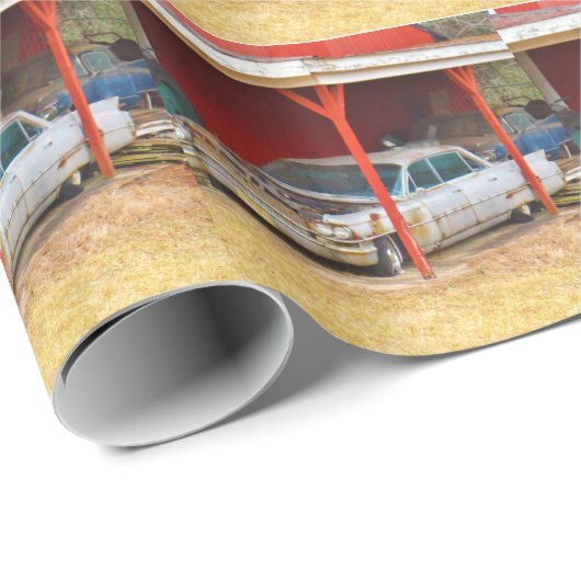 1963 Silver Sadan Deville Geschenkpapier (Rolleneckpunkt)