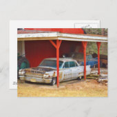 1963 Silver Sadan Deville Postkarte (Vorne/Hinten)