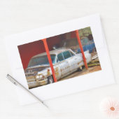 1963 Silver Sadan Deville Rechteckiger Aufkleber (Umschlag)