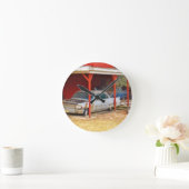 1963 Silver Sadan deville Runde Wanduhr (Zuhause)