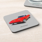 1963 Stingray-Set mit 6 Untersetzer (Linke Seite)