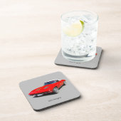 1963 Stingray-Set mit 6 Untersetzer (Rechte Seite)