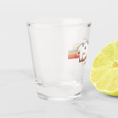 1963 The birth of legends Schnapsglas (Links)