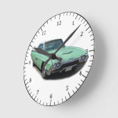 1963 Uhr des grünen Oldtimer (Winkel)
