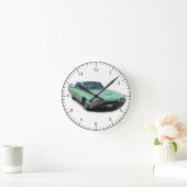1963 Uhr des grünen Oldtimer (Zuhause)