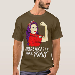 1963 Vintager 58. Geburtstag 58 Jahre T-Shirt