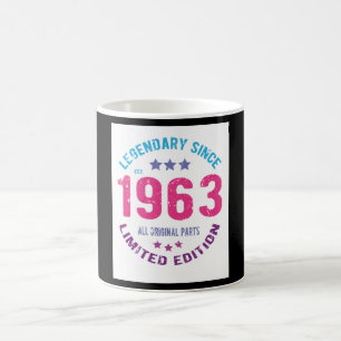 1963 Vintager Geburtstag Kaffeetasse