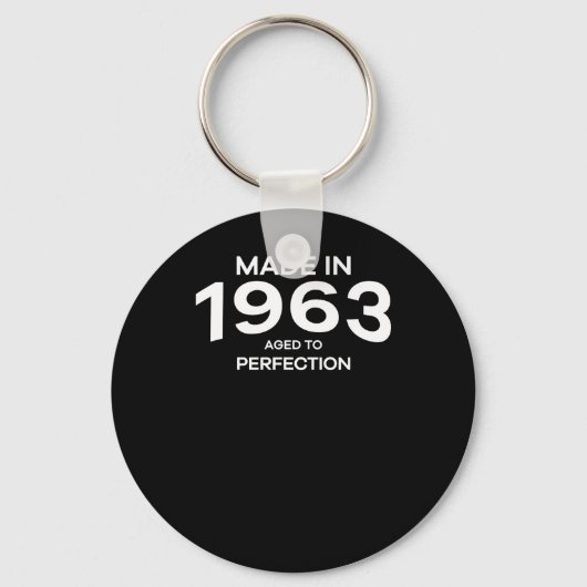 1963 vollendet schlüsselanhänger (Vorderseite)