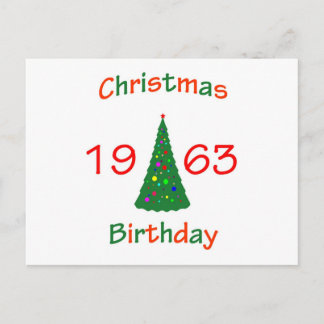 1963 Weihnachten Geburtstag