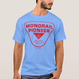 196465 World Fair New York AMF Monorail Abzeichen  T-Shirt