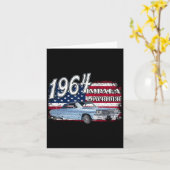 1964 64 Impala Lowrider Ss 4. Juli Amerikaner Karte (Gelbe Blume)