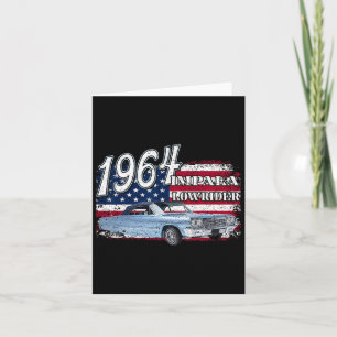 1964 64 Impala Lowrider Ss 4. Juli Amerikaner Karte