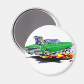1964-65 El Camino Green Truck Magnet (Vorderseite/Rückseite)