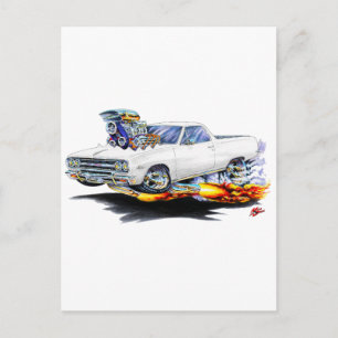 1964-65 El Camino White Truck Postkarte