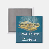 1964 Buick Riviera Magnet (Vorderseite/Rückseite)