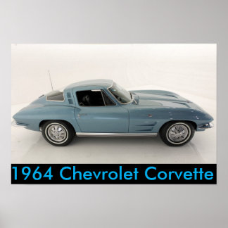 1964 Chevrolet Corvette Poster