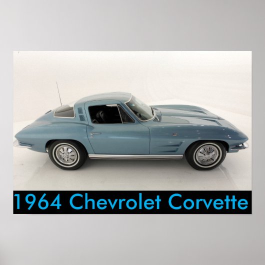 1964 Chevrolet Corvette Poster (Vorne)