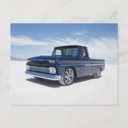 1964 Chevy c10 "frisierte Auto" Lieferwagen Postkarte (Vorderseite)