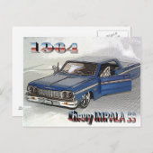 1964 Chevy IMPALA SS Postkarte (Vorne/Hinten)
