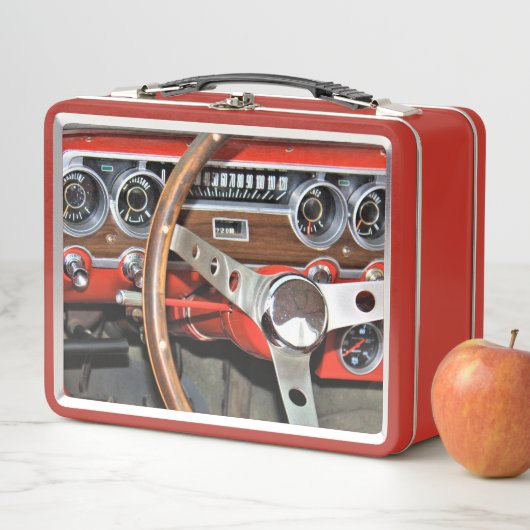 1964 Classic Car Dashboard Metall Brotdose (Beispiel)