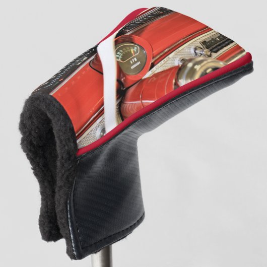 1964 Classic Sports Car Dashboard Golf Headcover (3/4 Vorderseite)