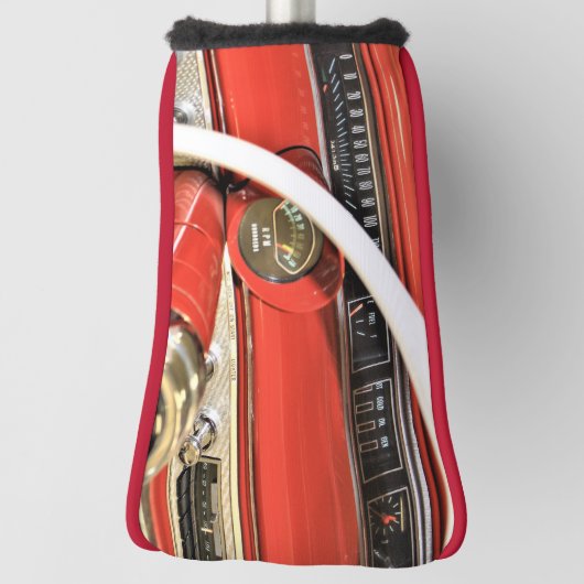 1964 Classic Sports Car Dashboard Golf Headcover (Rotieren 90)