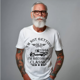 1964 geboren elegantes Vintage-Geburtstagsgeschenk T-Shirt