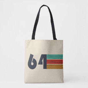 1964 geboren elegantes Vintage-Geburtstagsgeschenk Tasche