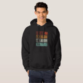 1964 Geboren im Juli Retro-Idee Hoodie (Vorne ganz)