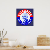 1964 Goldwater für Präsident Poster (Küche)