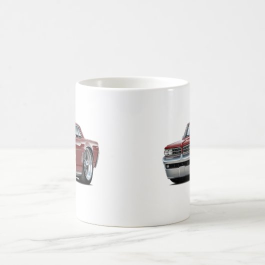 1964 GTO kastanienbraunes Auto Kaffeetasse (Mittel)