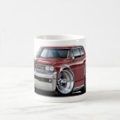 1964 GTO kastanienbraunes Auto Kaffeetasse (Mittel)