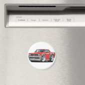 1964 GTO Red Car Magnet (In Situ (Geschirrspüler))