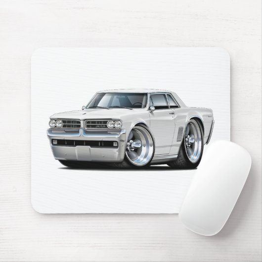 1964 GTO Weiß-Auto Mousepad (Mit Mouse)