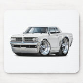 1964 GTO Weiß-Auto Mousepad (Vorne)