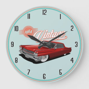 1964 Klassisches Auto Große Uhr