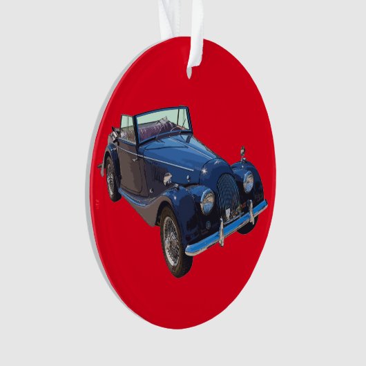 1964 Morgan Plus 4 Cabrio Ornament (Vorderseite)