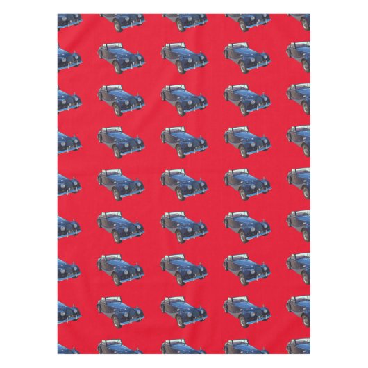 1964 Morgan Plus 4 Cabrio Tischdecke (Vorderseite)