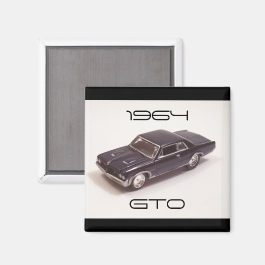 1964 Pontiac GTO Magnet (Vorderseite/Rückseite)