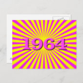 1964 POSTKARTE (Vorne/Hinten)