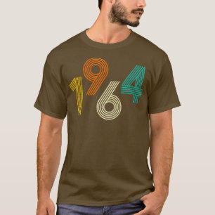 1964 Retro-Geburtstag Vintag T-Shirt