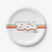 1964 The birth of legends Pappteller (Vorderseite)