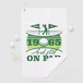 1965 60. Birthday Golf Spaß Golfhandtuch (Insitu)
